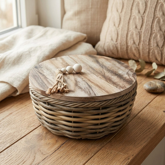 Straw Basket Medium